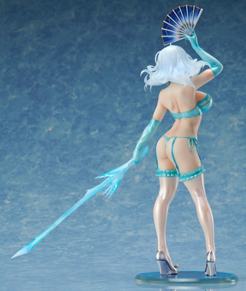 極美Girls Super Premium 閃乱カグラNewWave Gバースト 氷王の雪泉 セクシーランジェリーVer. フィギュア 1/6スケール-4