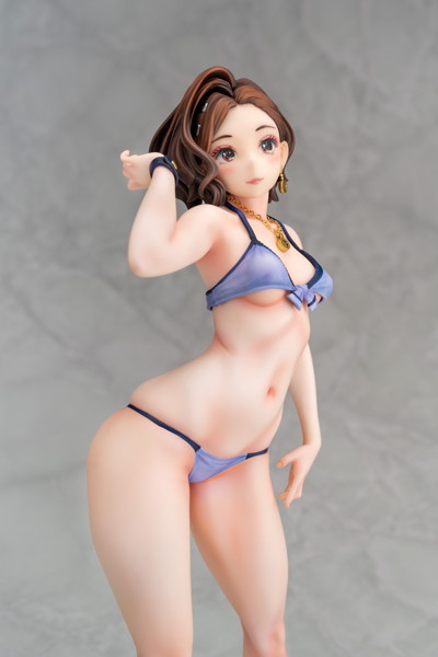 岸 見栄子 営業先でムチッと海水浴ver.-15