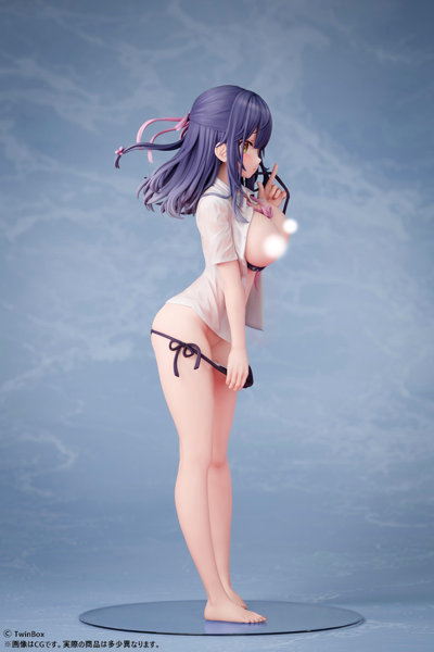 TwinBox イラスト 君のことが好きだから「七海優乃」脱衣ver. 1/6スケール-7