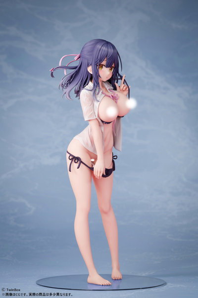 TwinBox イラスト 君のことが好きだから「七海優乃」脱衣ver. 1/6スケール-8