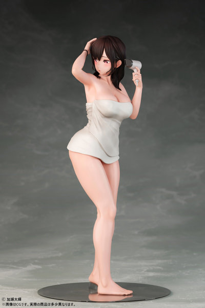 加瀬大輝 イラスト 髪を乾かすJ●さん 1/6スケール-4