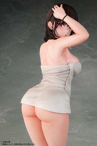 加瀬大輝 イラスト 髪を乾かすJ●さん 1/6スケール-12