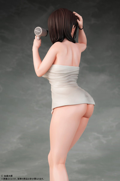 加瀬大輝 イラスト 髪を乾かすJ●さん 1/6スケール-16