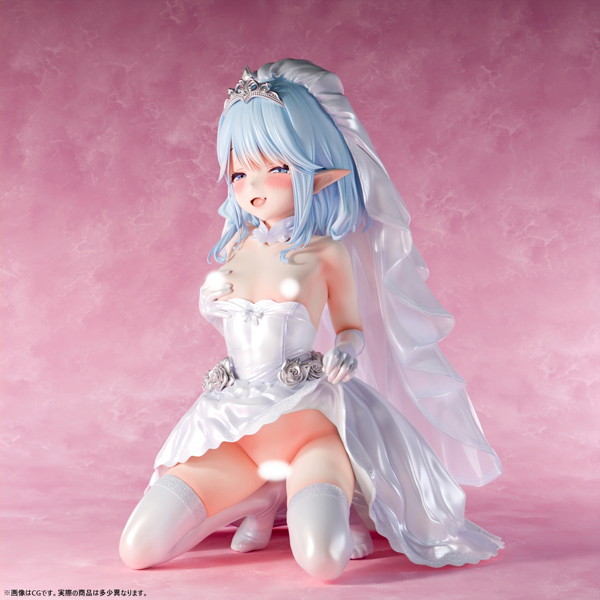 肉感少女 ウェディングでXXXしよう! エイルリス 1/4スケール-5