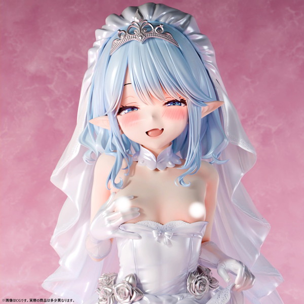 肉感少女 ウェディングでXXXしよう! エイルリス 1/4スケール-12