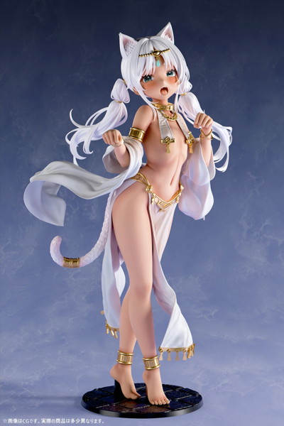 肉感少女 褐色猫娘 マルマル 1/6スケール-3