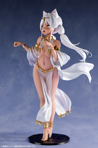 肉感少女 褐色猫娘 マルマル 1/6スケール-6