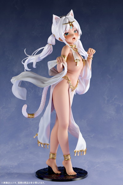 肉感少女 褐色猫娘 マルマル 1/6スケール-12