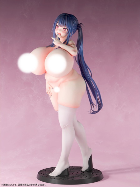 肉感少女 爆乳ツインテール サファイア 1/6スケール-5
