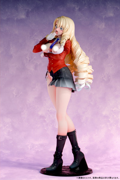 肉感少女 異世界アカデミアのご令嬢 エリザベート・F・ローゼンブルク 制服破裂ver.1/6スケール-5