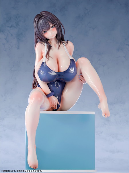 巨乳人妻と秘密の水泳教室 ノワール 1/6スケール-14