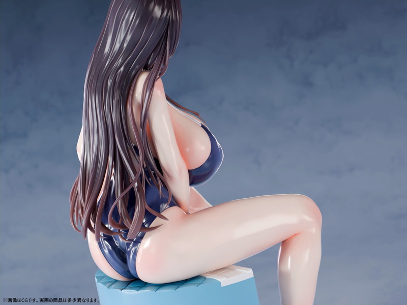 巨乳人妻と秘密の水泳教室 ノワール 1/6スケール-16