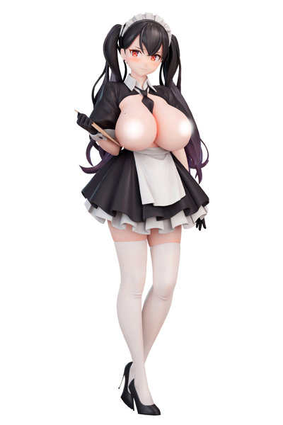 ポップキュン イラスト「高時給メイドカフェ店員さん」脱衣ver. 1/6スケール-16