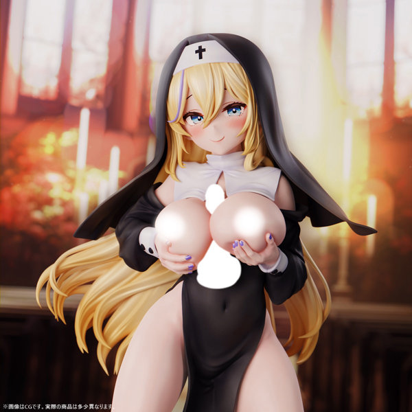 肉感少女 ギャルなシスターは嫌いですか？ メローナ 1/4スケール-17