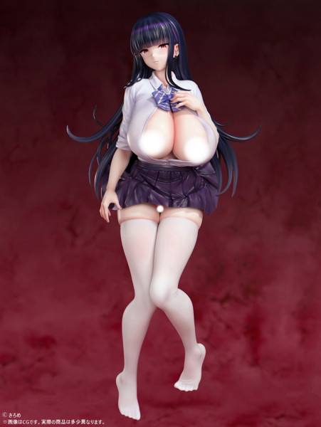 きろめ「委員長の皮を被ったどすけべ女子」清水谷理沙 脱衣ver. 1/6スケール-8