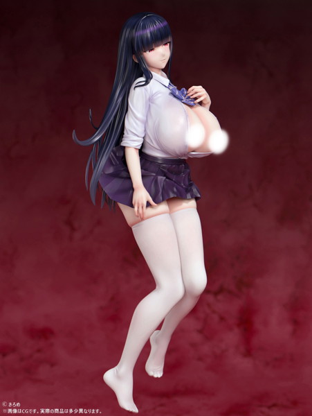 きろめ「委員長の皮を被ったどすけべ女子」清水谷理沙 脱衣ver. 1/6スケール-13