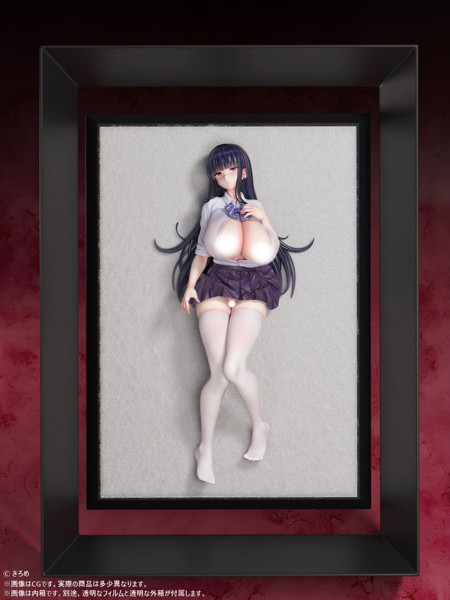 きろめ「委員長の皮を被ったどすけべ女子」清水谷理沙 脱衣ver. 1/6スケール-15