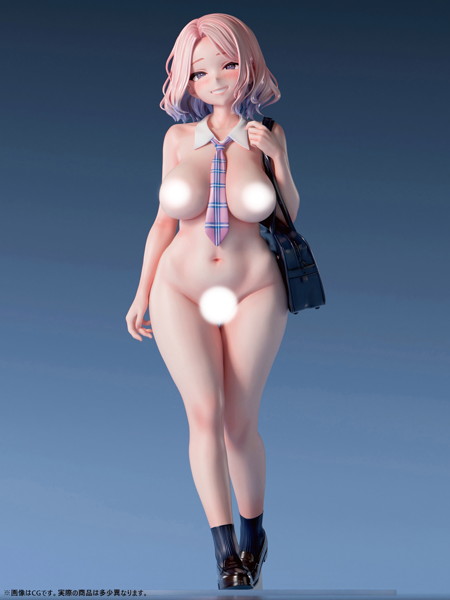 肉感少女 全裸登校 加藤さん 1/4スケール-12