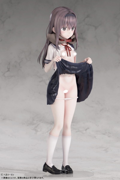 ヘルシーマン「好きな子に告白したらハ●撮り動画が送られてきた話」白鳥さん 1/4スケール-9