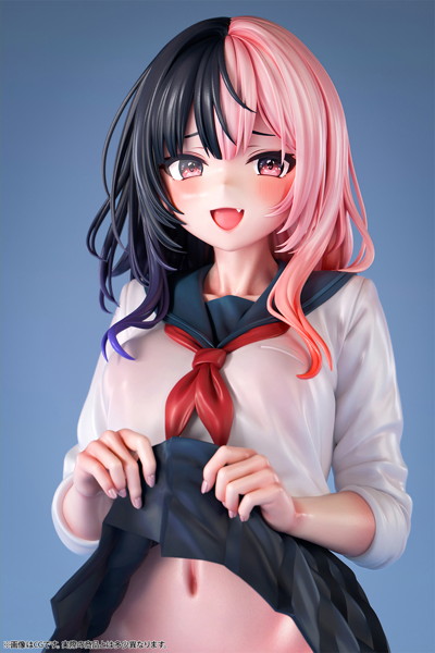 肉感少女 スカートの下は… 「寿々」 ノーパンver. 1/4スケール-12