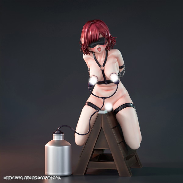 肉感少女 三角木馬でお仕置き中 花岡さん 1/4スケール-11