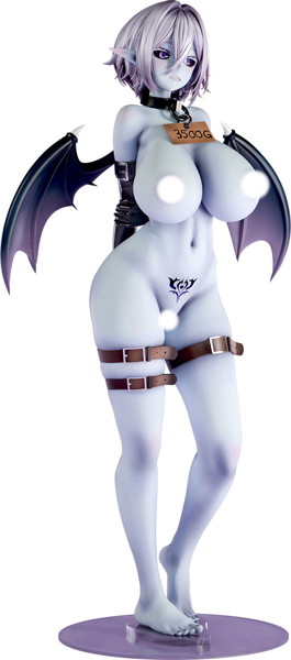 肉感少女 異世界の奴○市 出品番号01 青肌サキュバス 1/4スケール-1