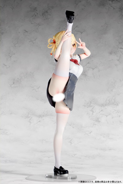 肉感少女 I字バランス 蒼葉こはる ノーパンver. 1/5スケール-9