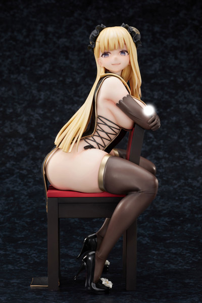 チャイナ娘 黒Ver. Illustrated by oekakizuki-1