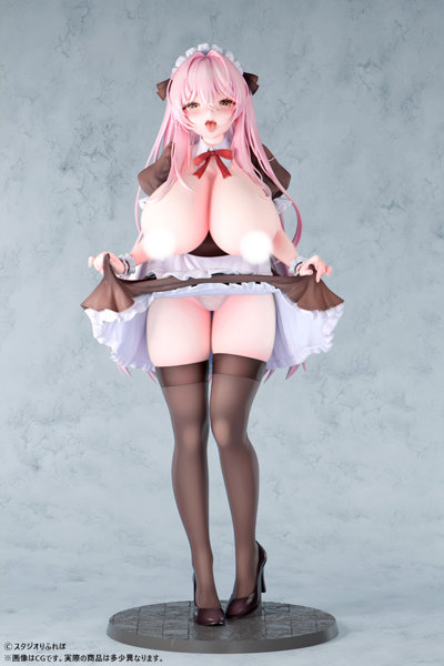 カノラユ「ご奉仕メイドの清瀬めぐみさん」えちえちver. 1/5スケール-3