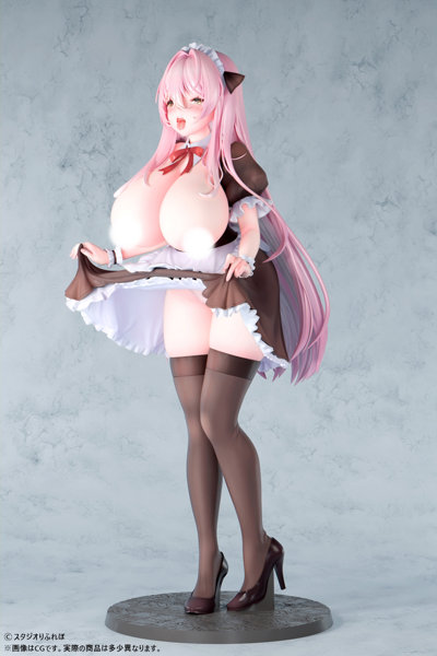 カノラユ「ご奉仕メイドの清瀬めぐみさん」えちえちver. 1/5スケール-5