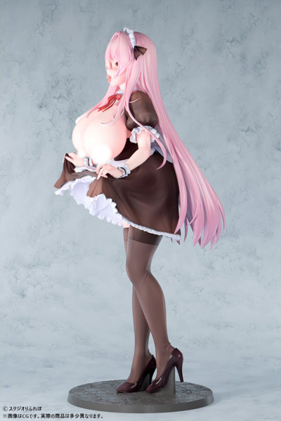 カノラユ「ご奉仕メイドの清瀬めぐみさん」えちえちver. 1/5スケール-6