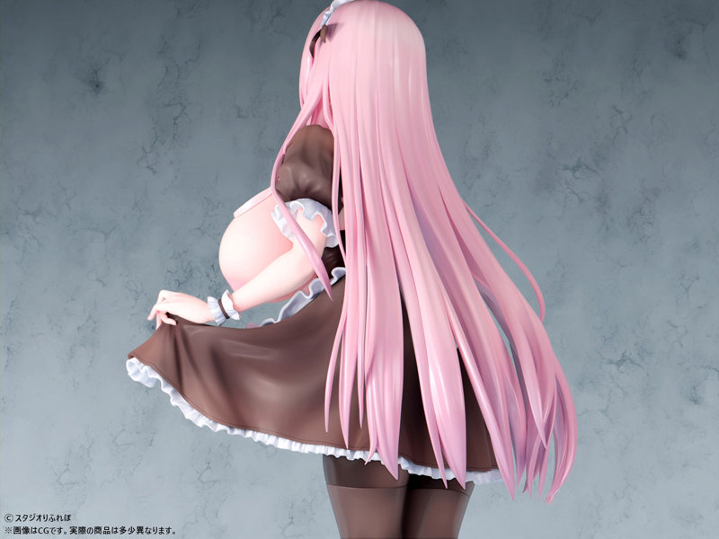 カノラユ「ご奉仕メイドの清瀬めぐみさん」えちえちver. 1/5スケール-17