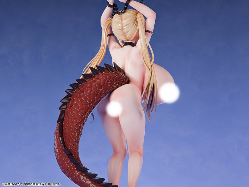 肉感少女 異世界の奴○市 出品番号06 超乳レッドドラゴン娘 1/6スケール-17