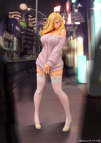 織田nonイラスト 九条しほ 褐色ver.-2