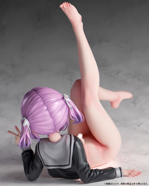 肉感少女 メカクレ彼女 優羽ちゃん 1/4スケール-13