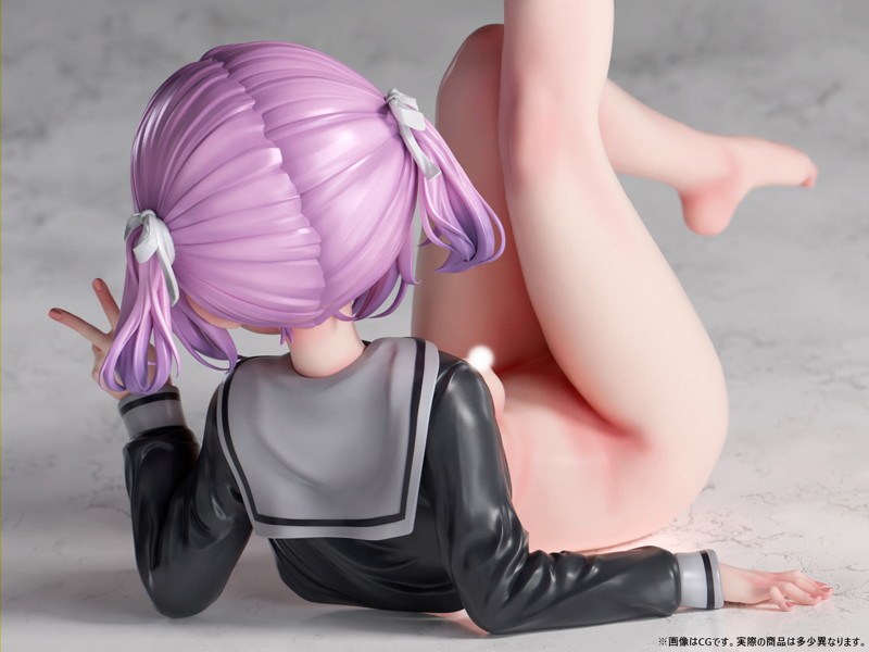 肉感少女 メカクレ彼女 優羽ちゃん 1/4スケール-15