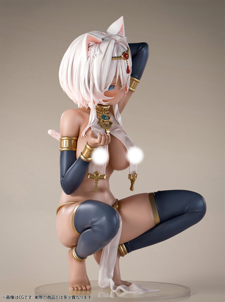 【再販】肉感少女 褐色猫娘 マウ 1/6スケール-22