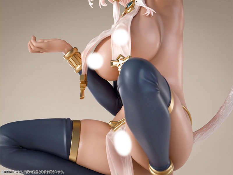 【再販】肉感少女 褐色猫娘 マウ 1/6スケール-12