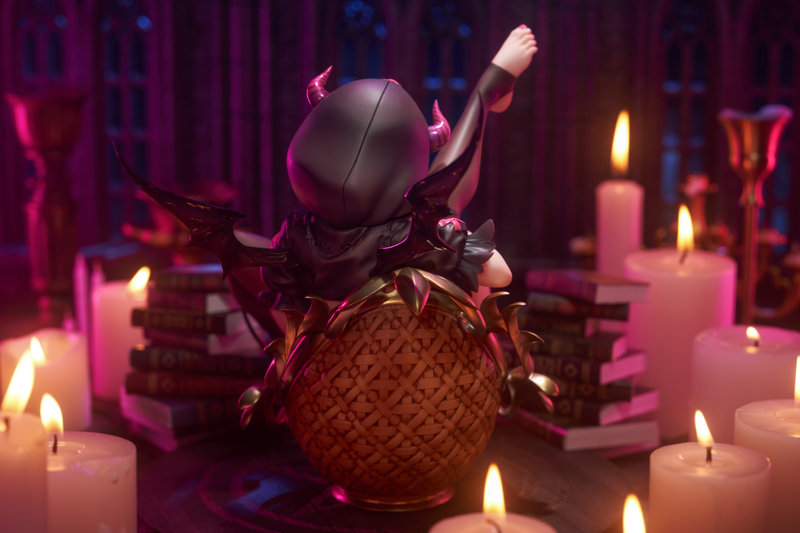 見習い小魅魔-ユナ Illustrated by きんく 1/6 豪華版-9