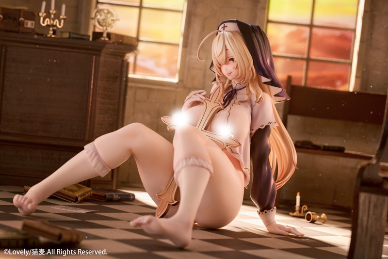 なんでも許してくれるシスター Illustrated by 猫麦-12