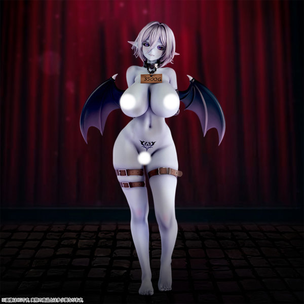 【再販】肉感少女 異世界の奴○市 出品番号01 青肌サキュバス 1/6スケール-1