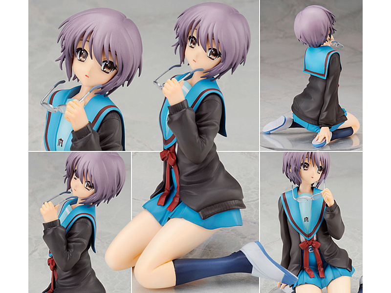 涼宮ハルヒの憂鬱 長門有希 制服ver（.メーカー:アルター版）-3