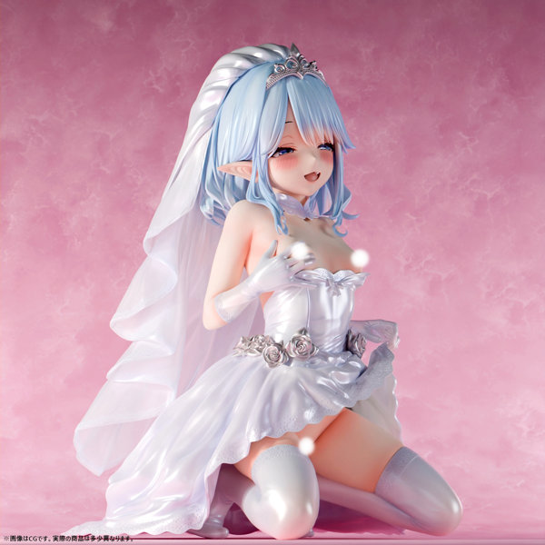 肉感少女 ウェディングでXXXしよう！ エイルリス 1/5スケール-12