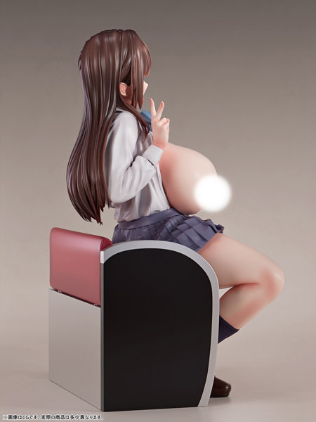 肉感少女 催●電車 白河瀬ゆきな 1/6スケール-4