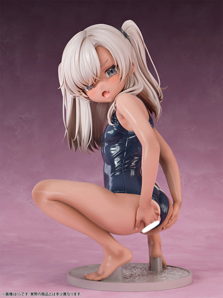 肉感少女 スク水日焼けのメスガキギャル 若山ひより 1/5スケール-9