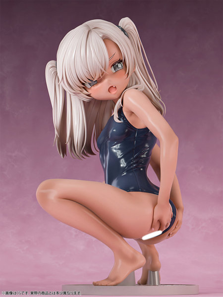 肉感少女 スク水日焼けのメスガキギャル 若山ひより 1/5スケール-13