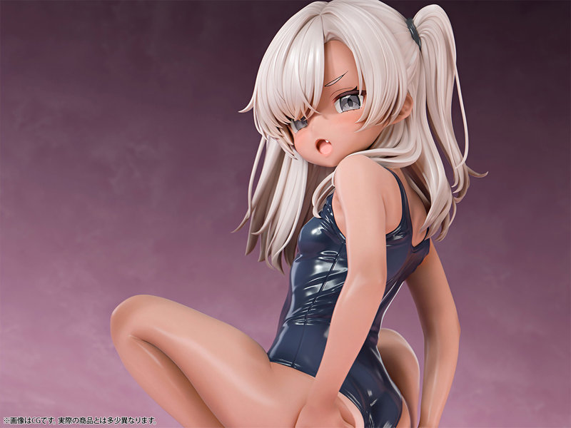 肉感少女 スク水日焼けのメスガキギャル 若山ひより 1/5スケール-14