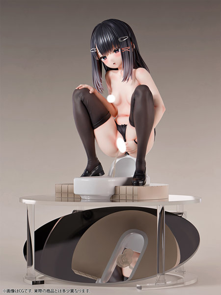 肉感少女 個室トイレで… 西園寺さん 1/6スケール-19