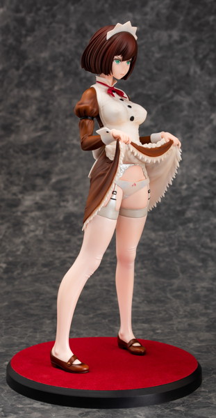 嫌な顔されながらおパンツ見せてもらいたい メイドの伊東ちとせさん クラシックブラウンver.-5