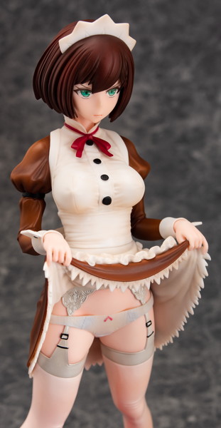 嫌な顔されながらおパンツ見せてもらいたい メイドの伊東ちとせさん クラシックブラウンver.-7